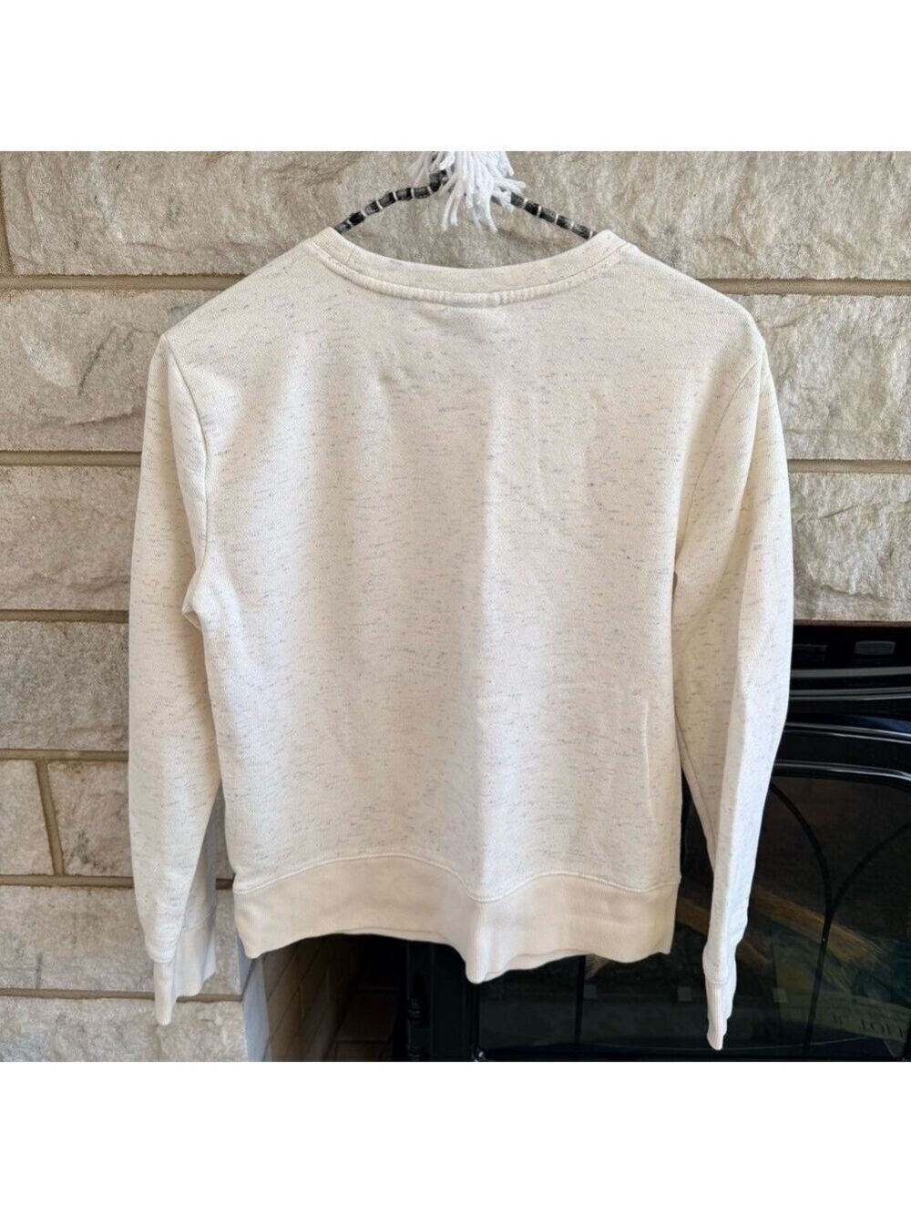 A New Day Speckled Cream Sweatshirt XS - Picture 5 of 6